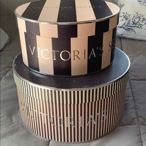 Vintage Victoria’s Secret hat boxes